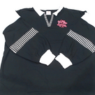 BLOOPER CLOTHING: Monogrammed Colorblock Sweatshirt