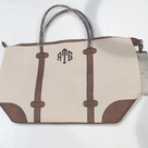 BLOOPER BAG: Monogrammed Vintage Weekender - Promotional