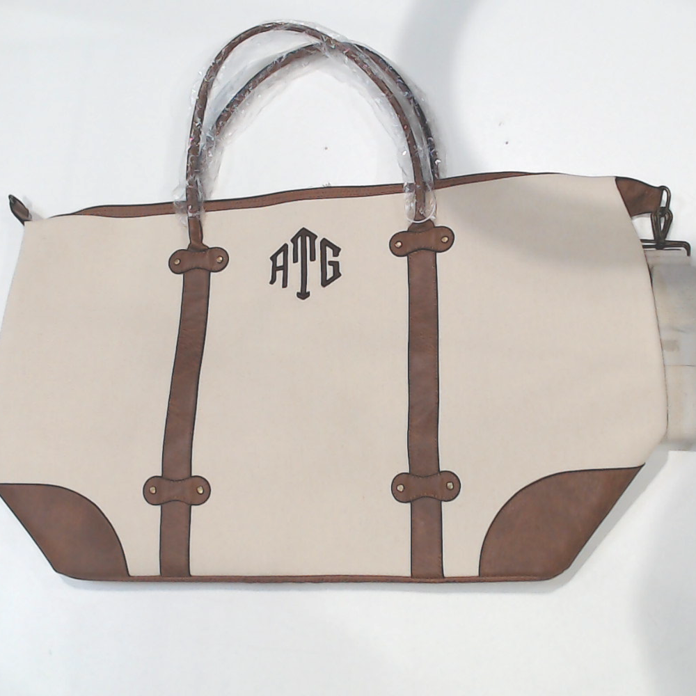 BLOOPER BAG: Monogrammed Vintage Weekender - Promotional