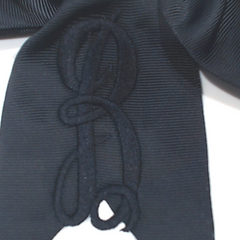 BLOOPER KIDS: Monogrammed Girls Hair Bow