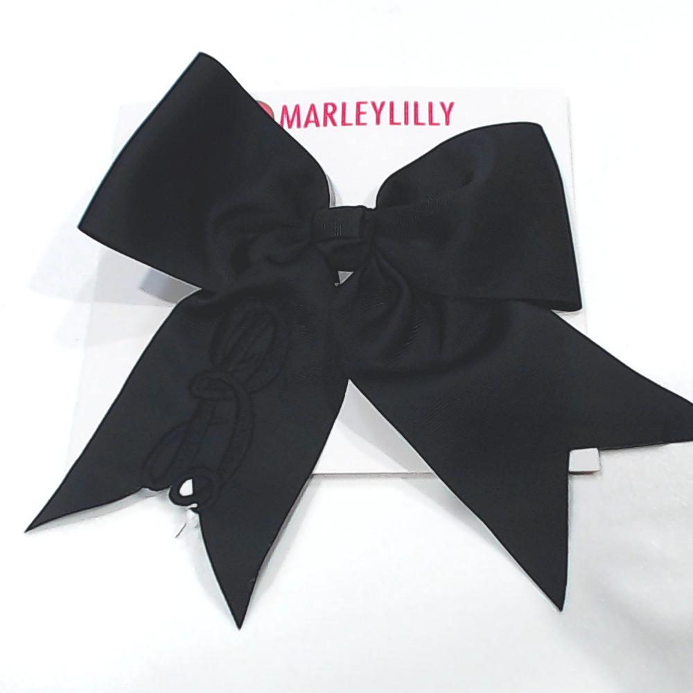 BLOOPER KIDS: Monogrammed Girls Hair Bow
