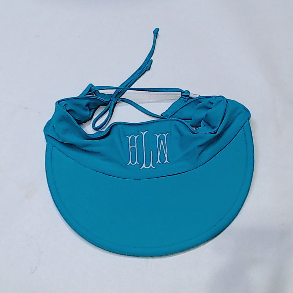 BLOOPER SWIM: Monogrammed Swim Visor