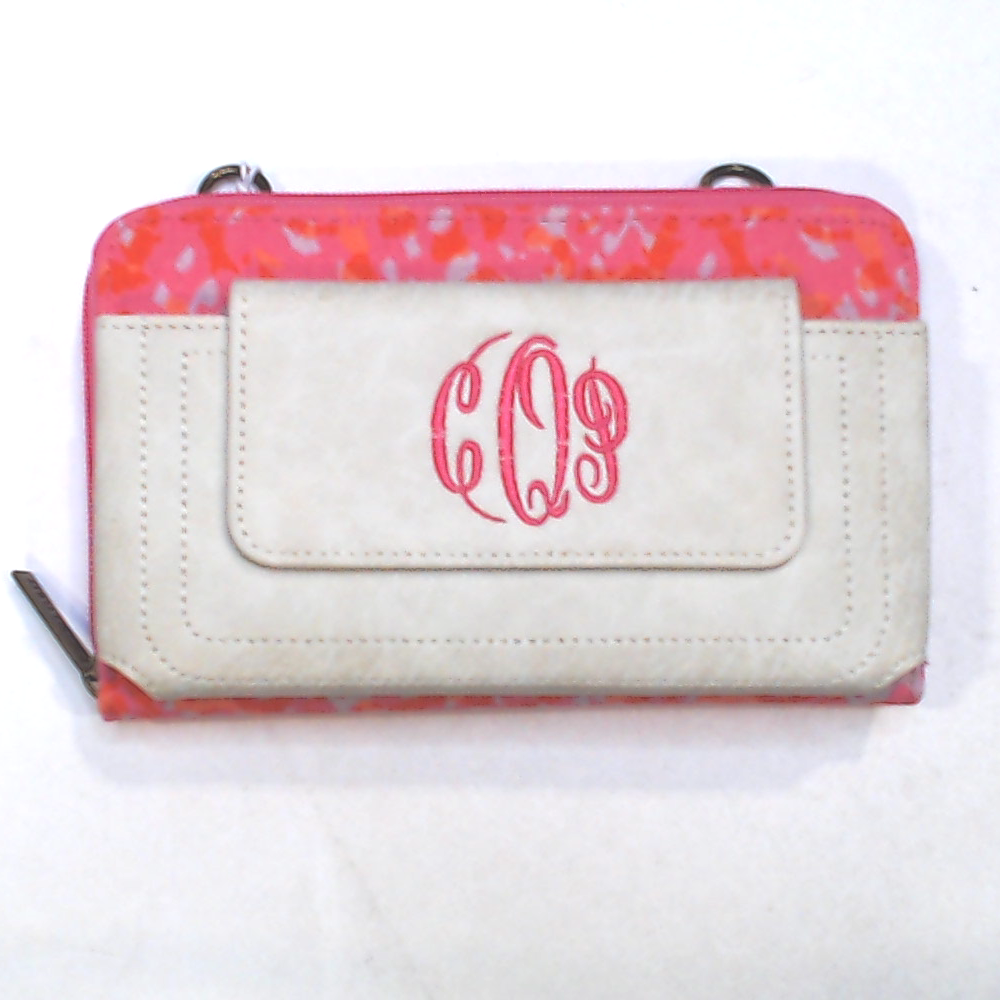 BLOOPER ACCESSORY: Monogrammed Phone Wallet Wristlet