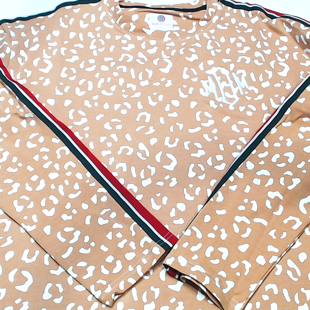 BLOOPER CLOTHING: Monogrammed Lightweight Sweatshirt