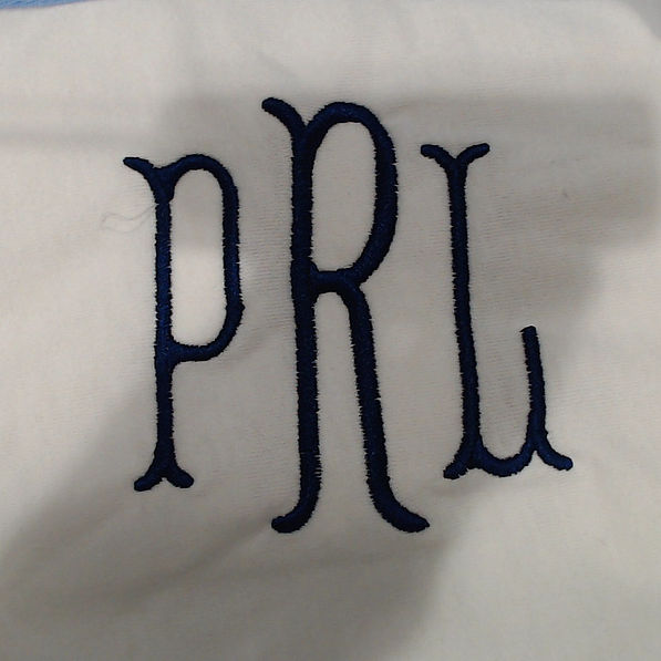 BLOOPER SWIM: Monogrammed Seersucker Cover Up