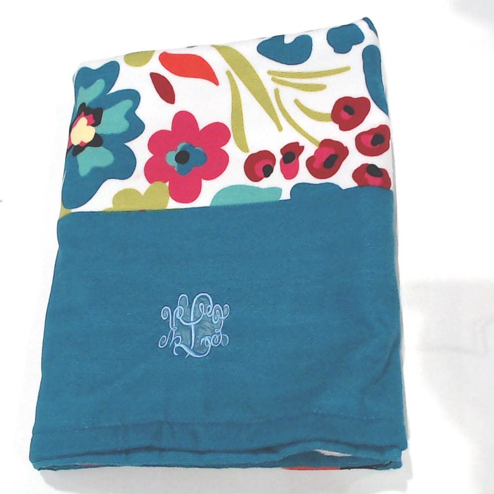 BLOOPER SWIM: Monogrammed Beach Towel