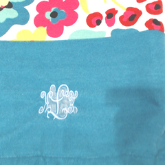 BLOOPER SWIM: Monogrammed Beach Towel