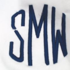 BLOOPER CLOTHING: Monogrammed Quarter Zip Sweatshirt