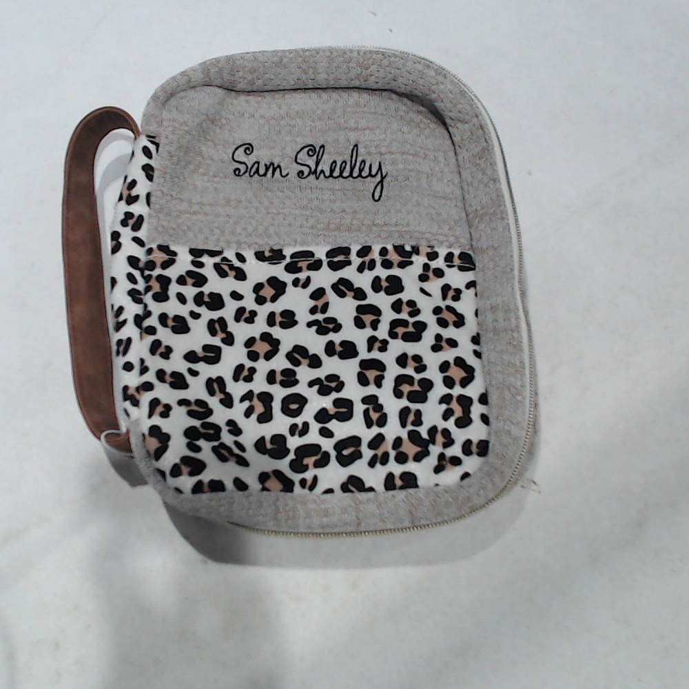 BLOOPER ACCESSORY: Monogrammed Leopard Bible Carrier