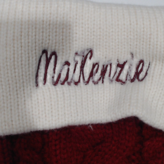 BLOOPER ACCESSORY: Personalized Christmas Stocking