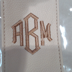 BLOOPER BAG: Monogrammed Clear Stadium Crossbody Bag