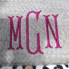 BLOOPER ACCESSORY: Monogrammed Leopard Bible Carrier