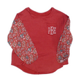 BLOOPER CLOTHING: Monogrammed Puff Sleeve Top