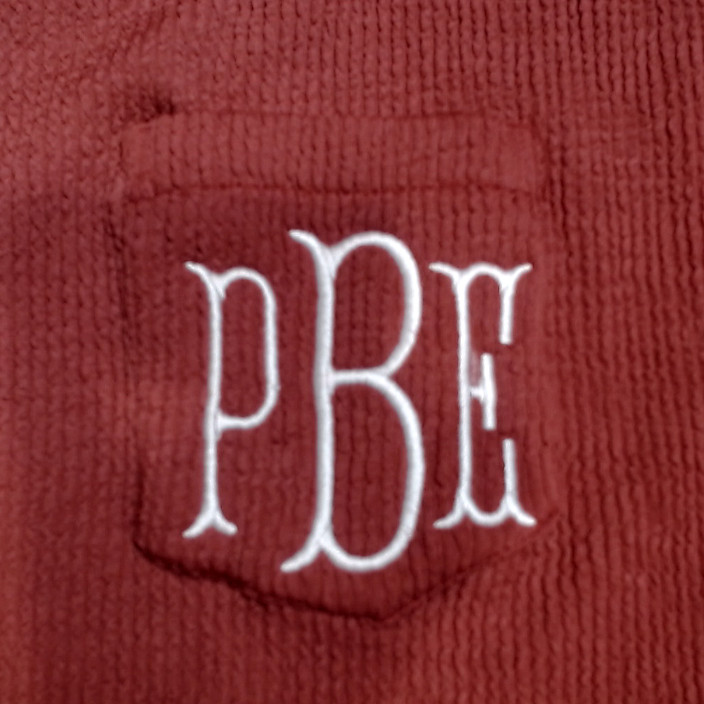 BLOOPER CLOTHING: Monogrammed Puff Sleeve Top