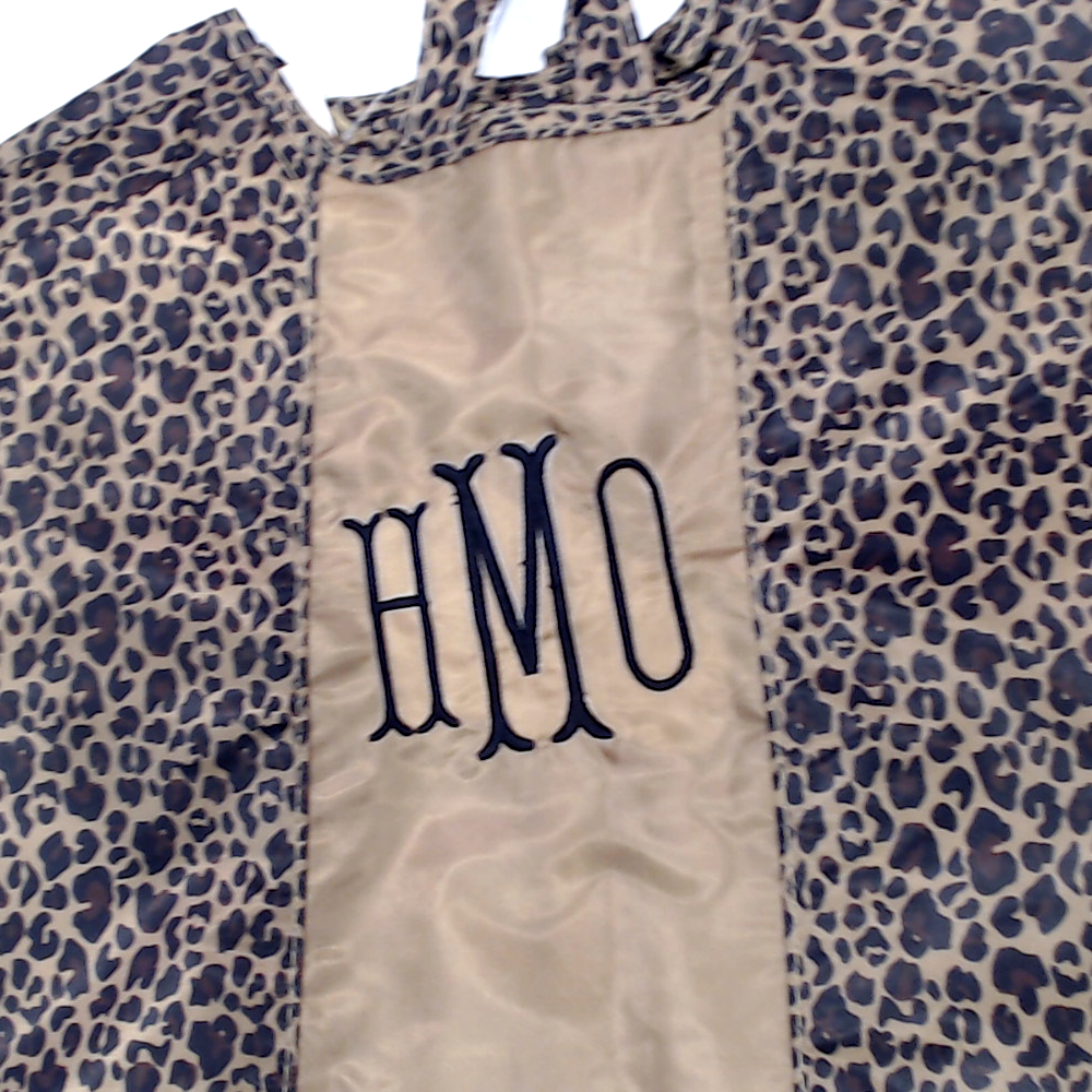 BLOOPER BAG: Monogrammed Packable Garment Bag