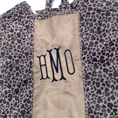 BLOOPER BAG: Monogrammed Packable Garment Bag