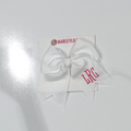BLOOPER ACCESSORY: Monogrammed Girls Hair Bow