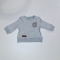 BLOOPER KIDS: Monogrammed Kids Corded Sweatshirt