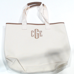 BLOOPER BAG: Monogrammed Tote Bag