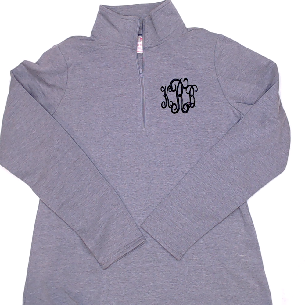 BLOOPER CLOTHING: Monogrammed Pullover Sweatshirt