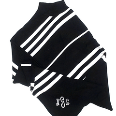 BLOOPER CLOTHING: Monogrammed Sweater Poncho