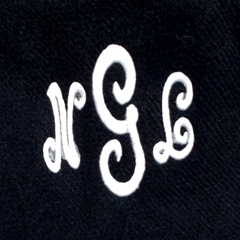 BLOOPER CLOTHING: Monogrammed Sweater Poncho