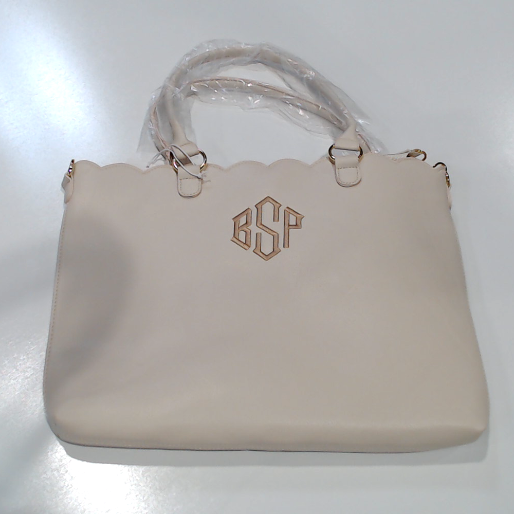 BLOOPER BAG: Monogrammed Laptop Tote Bag