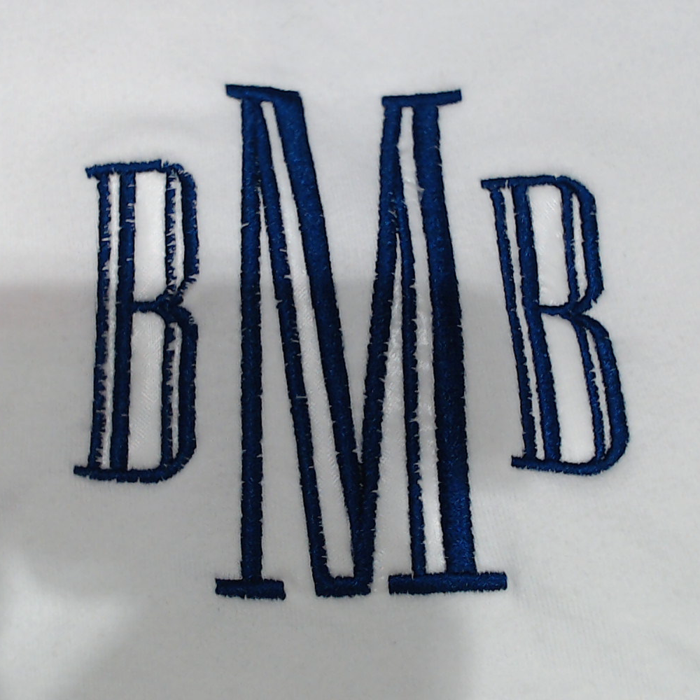 BLOOPER CLOTHING: Monogrammed Quarter Zip Sweatshirt