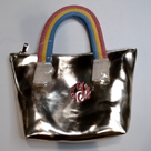 BLOOPER KIDS: Monogrammed Kids Rainbow Purse