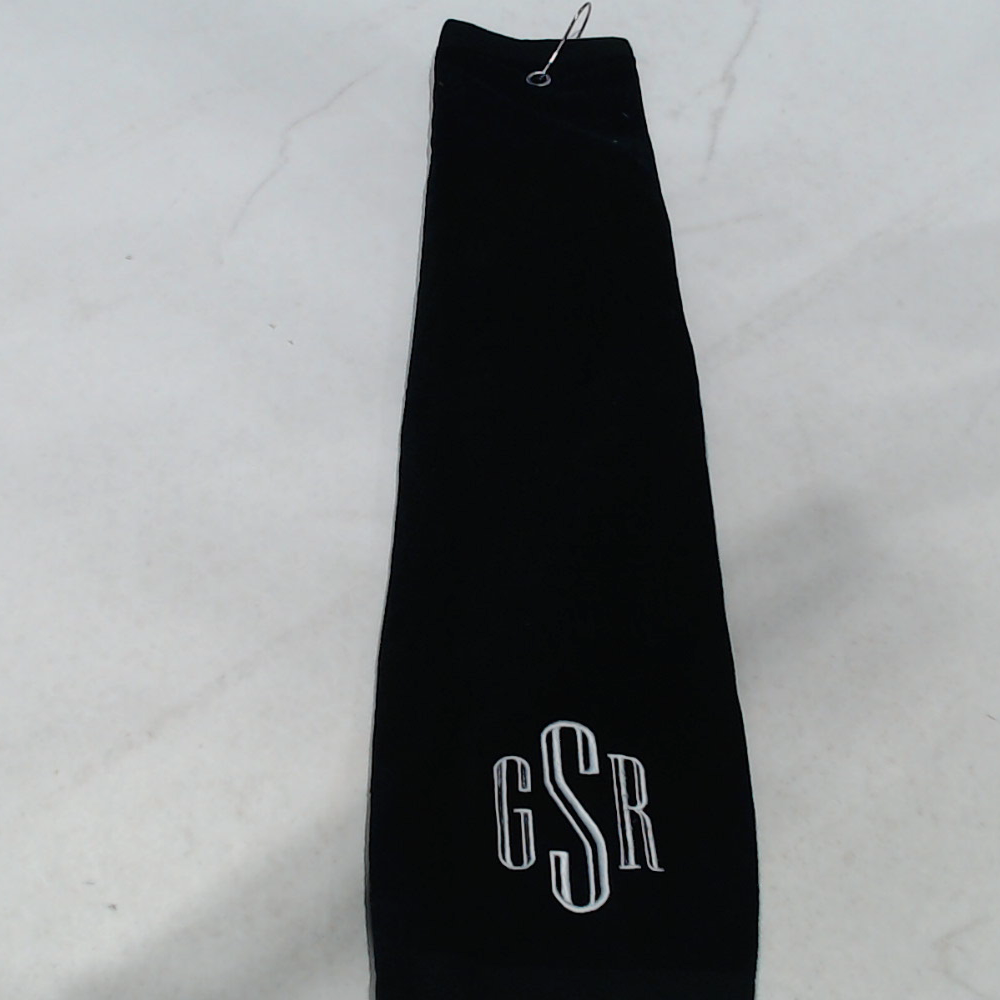 BLOOPER ACCESSORY: Monogrammed Golf Towel