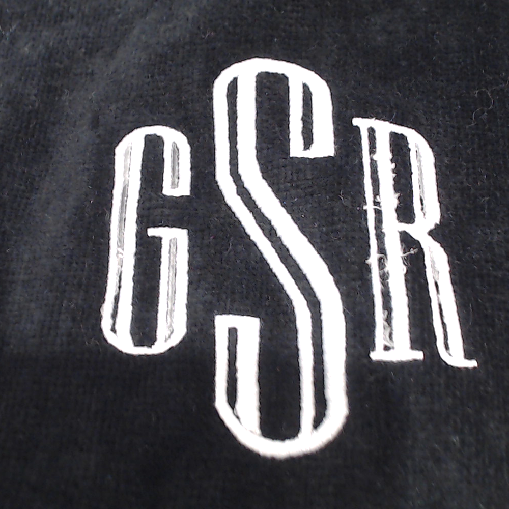 BLOOPER ACCESSORY: Monogrammed Golf Towel