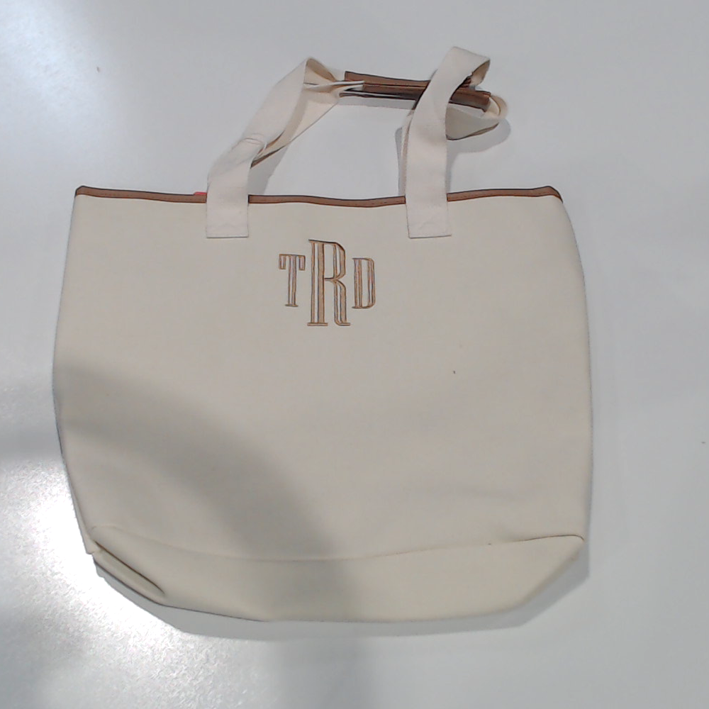 BLOOPER BAG: Monogrammed Tote Bag