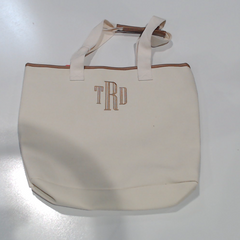 BLOOPER BAG: Monogrammed Tote Bag