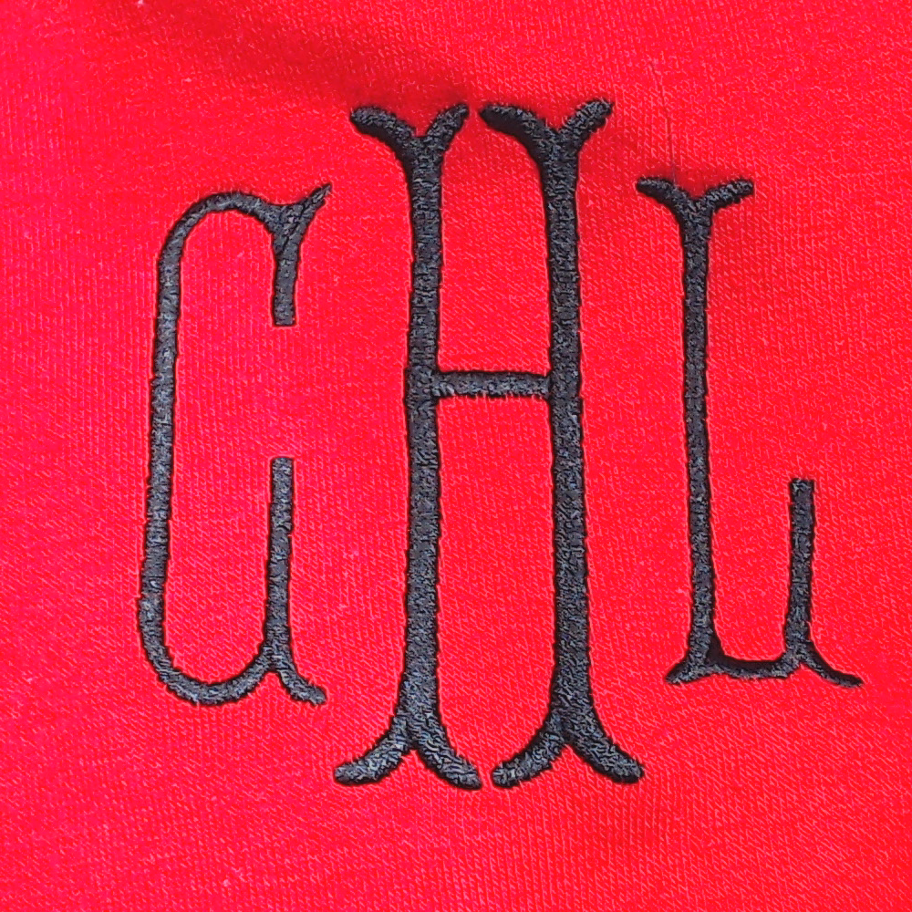 BLOOPER KIDS: Monogrammed Kids Quarter Zip Sweatshirt