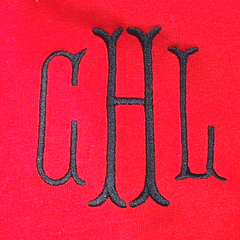 BLOOPER KIDS: Monogrammed Kids Quarter Zip Sweatshirt