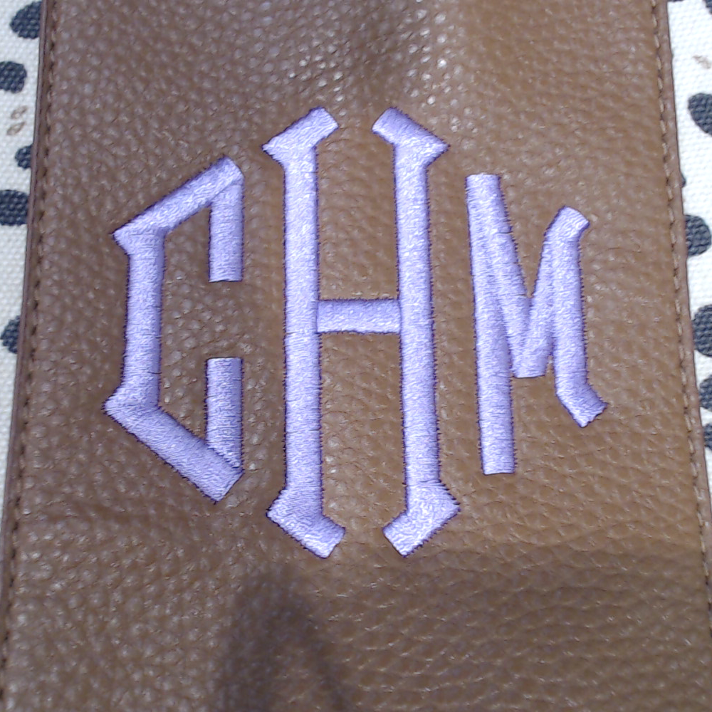 BLOOPER BAG: Monogrammed Leopard Tote Bag