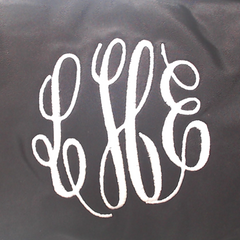 BLOOPER SWIM: Monogrammed Bandeau Top