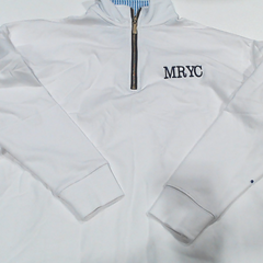 BLOOPER CLOTHING: Monogrammed Quarter Zip Sweatshirt