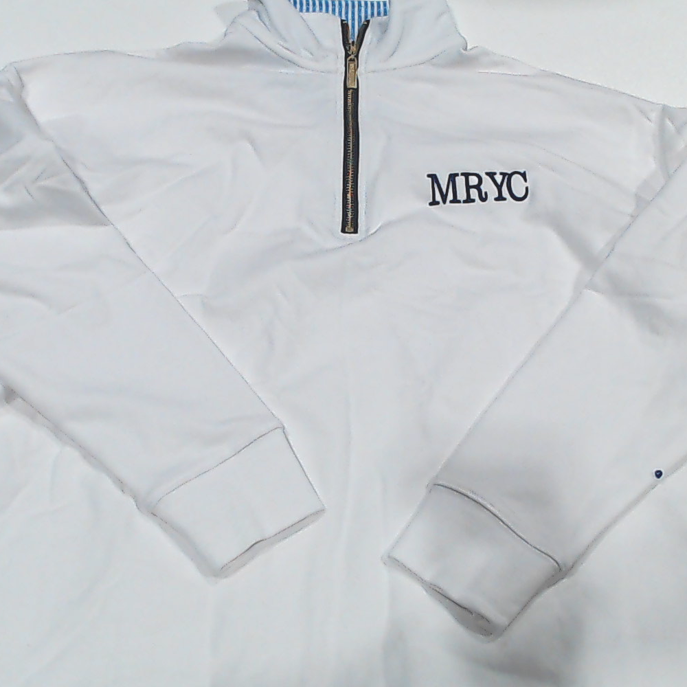 BLOOPER CLOTHING: Monogrammed Quarter Zip Sweatshirt
