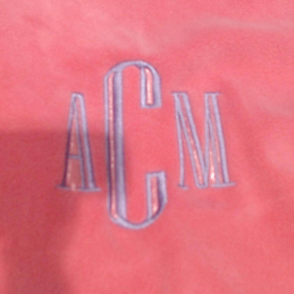 BLOOPER CLOTHING: Monogrammed Puff Sleeve Fleece Pullover