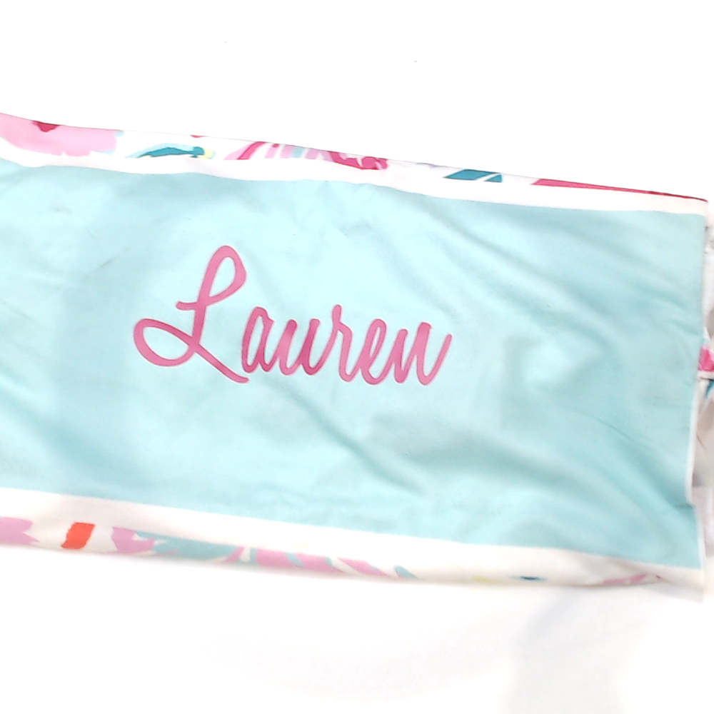 BLOOPER SWIM: Monogrammed Chair Cover