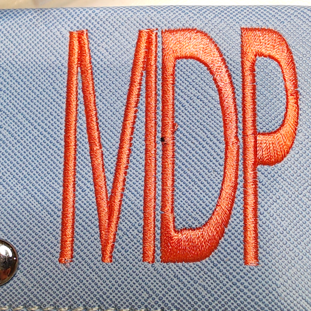 BLOOPER ACCESSORY: Monogrammed Card Holder