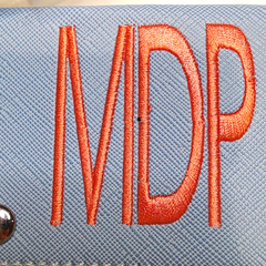 BLOOPER ACCESSORY: Monogrammed Card Holder