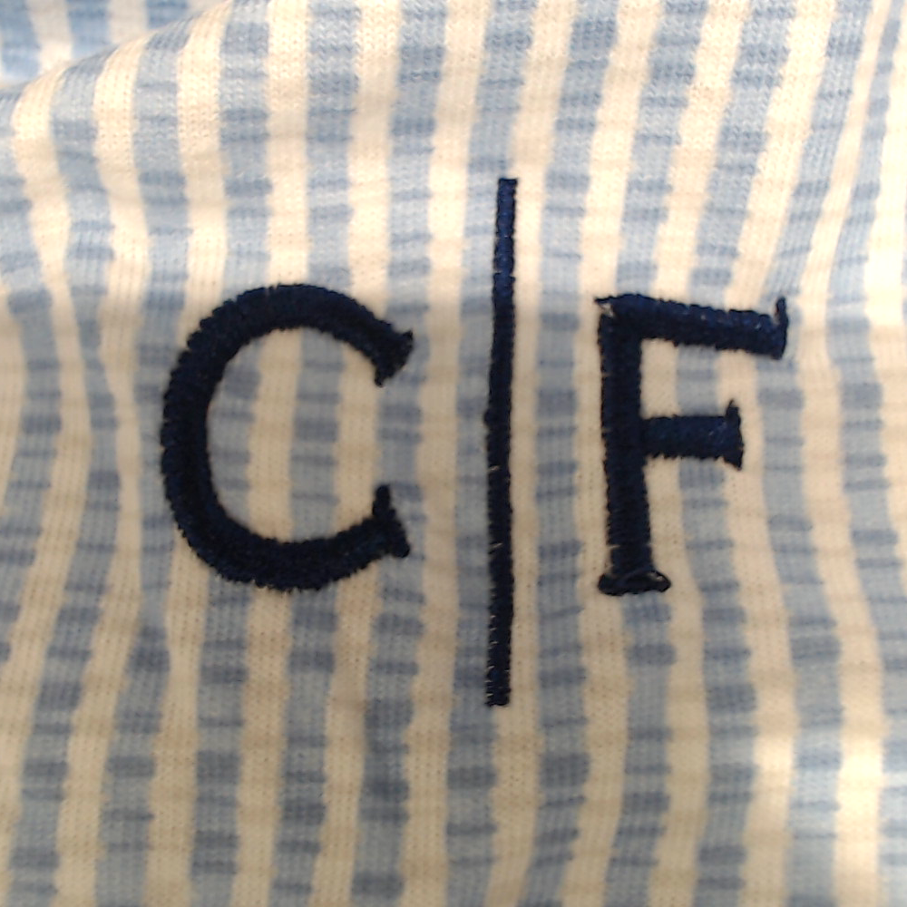 BLOOPER CLOTHING: Monogrammed Scalloped Boxer Shorts