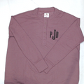 BLOOPER CLOTHING: Monogrammed Waffle Henley Tunic