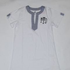 BLOOPER SWIM: Monogrammed Seersucker Cover Up
