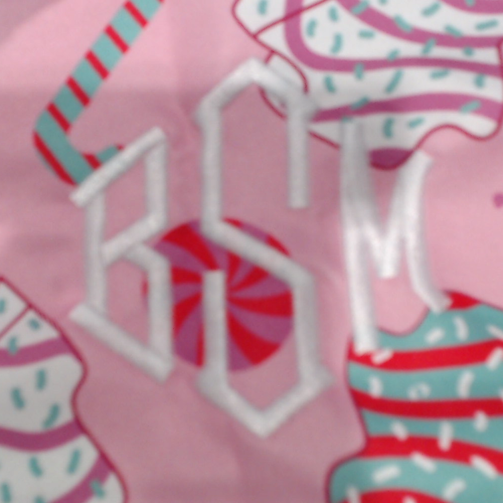 BLOOPER KIDS: Monogrammed Girls Apron
