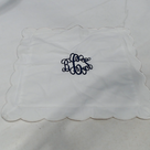 BLOOPER ACCESSORY: Monogrammed Pillow Sham