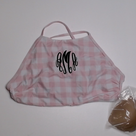 BLOOPER SWIM: Monogrammed High Neck Bikini Top