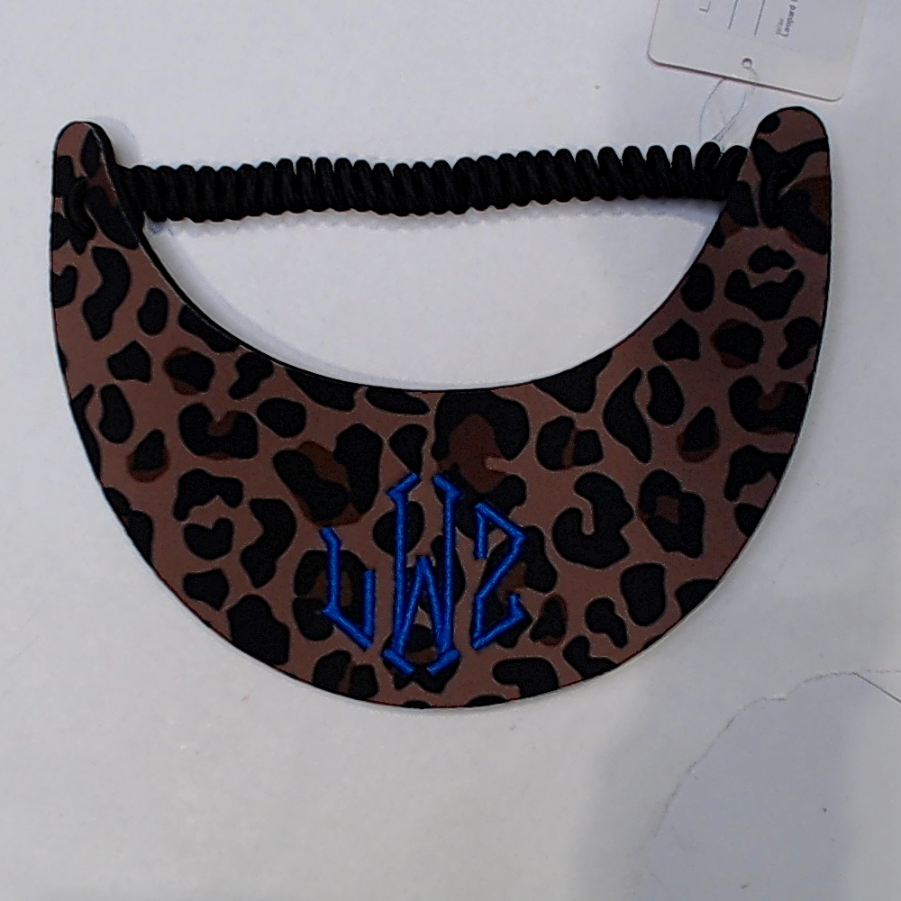 BLOOPER ACCESSORY: Monogrammed Visor